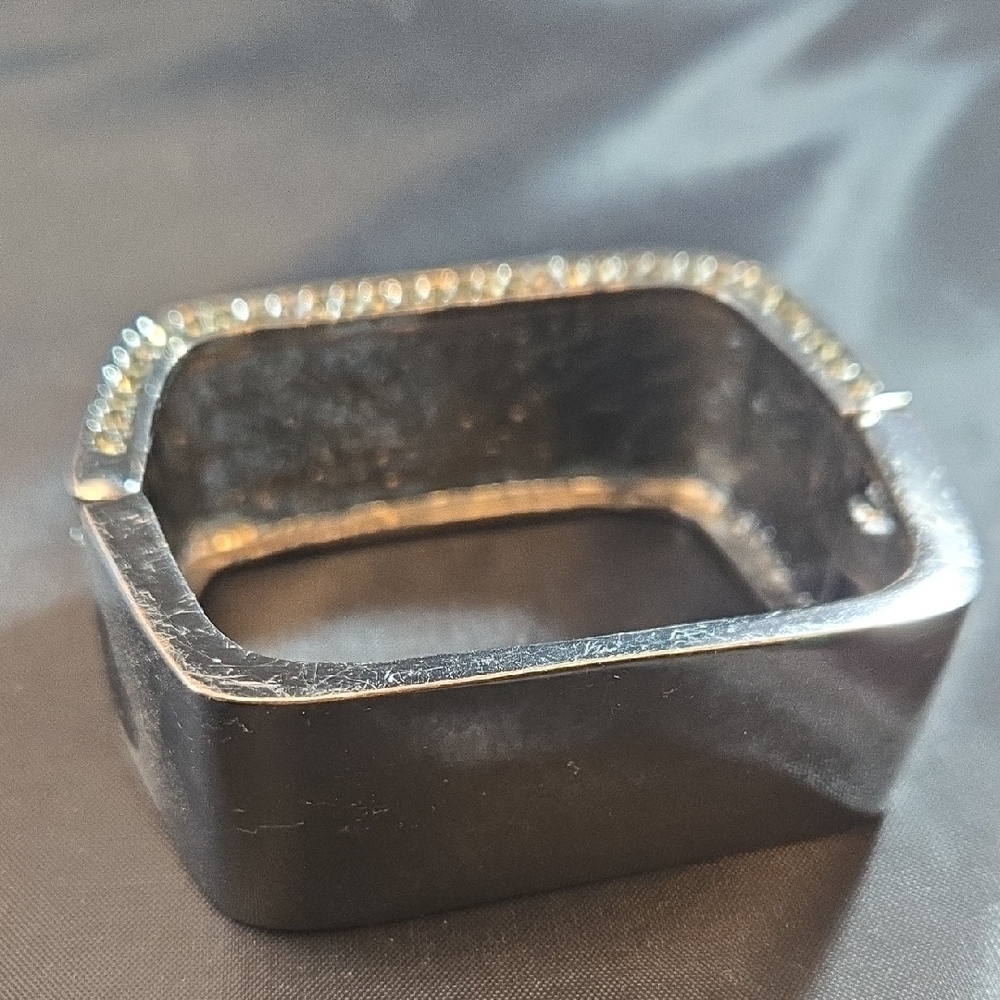 Silver Tone Crystal Bracelet - Picture 4 of 17